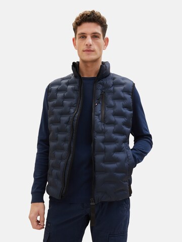 Gilet TOM TAILOR en bleu