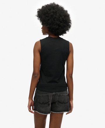 Superdry Funktionsshirt in Schwarz: Vorderseite