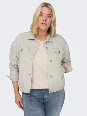 Veste mi-saison ONLY Carmakoma en beige