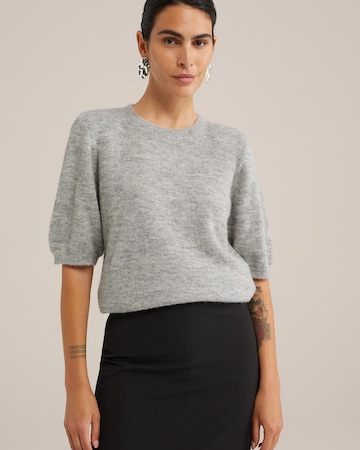WE Studio Pullover in Grau: Vorderseite