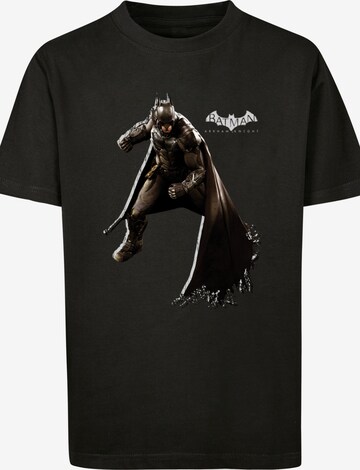 F4NT4STIC Shirt 'DC Comics Batman Arkham Knight Shadow Stance' in Black: front