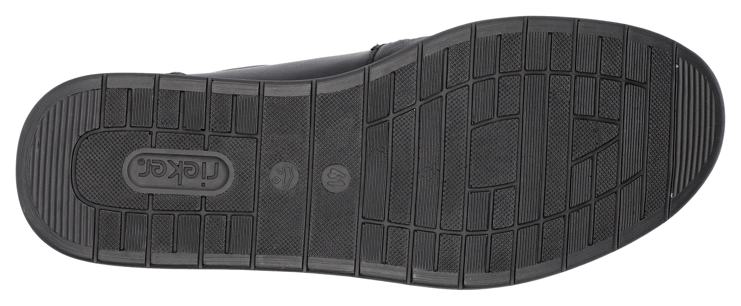 Rieker Mokassin in Schwarz