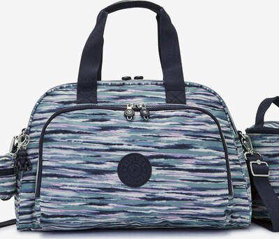 „Weekender“ krepšys iš KIPLING, spalva – tamsiai mėlyna / mėlyna dūmų spalva / alyvinė spalva / balta, Prekių apžvalga