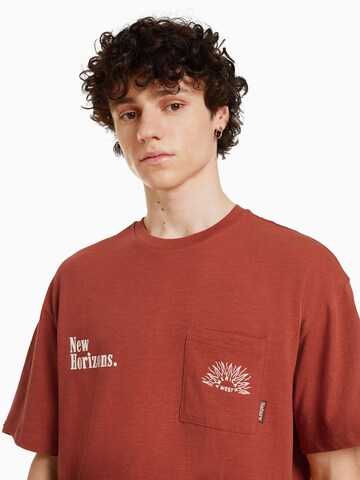 T-Shirt Bershka en orange