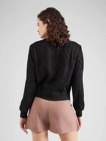 Hailys Плетена жилетка 'Or44a' в черно