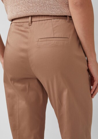 Regular Pantalon s.Oliver en marron