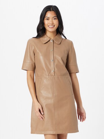 JOOP! Jurk in Beige: voorkant