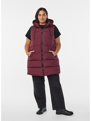 Gilet 'Rylie' di Zizzi in rosso
