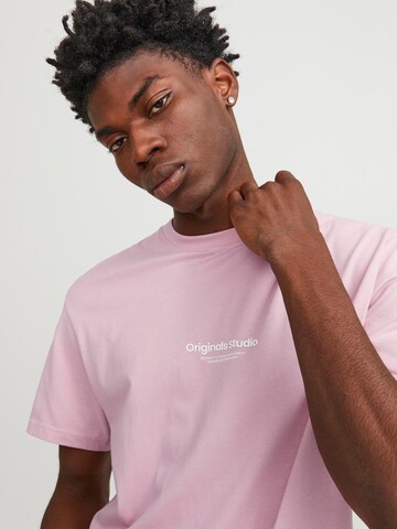 JACK & JONES Shirt 'JORVesterbro' in Roze