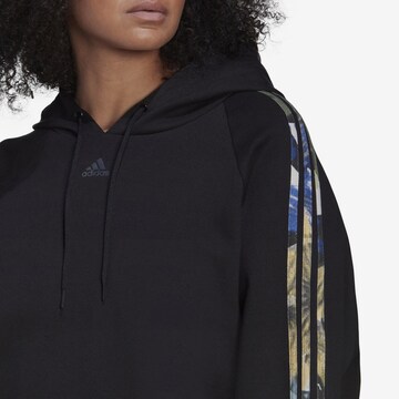 ADIDAS SPORTSWEAR Athletic Sweatshirt 'Aop ' in Black