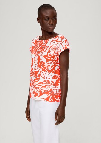 s.Oliver Bluse in Orange: Vorderseite