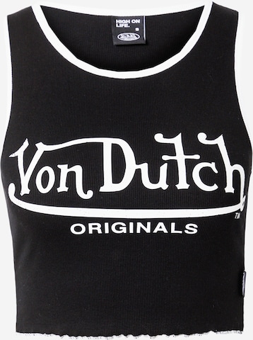 Von Dutch Originals Top 'ASHLEY' w kolorze czarny: przód