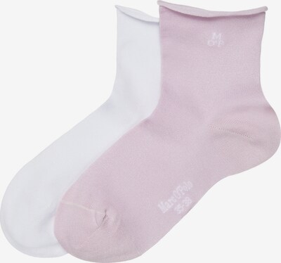 Marc O'Polo Socken in flieder / weiß, Produktansicht
