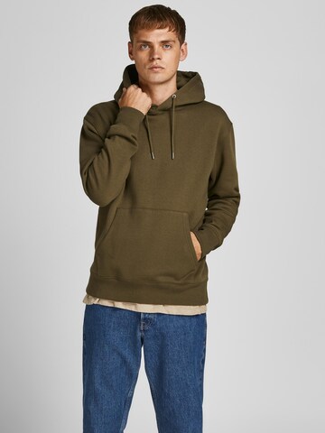 JACK & JONES Tréning póló - zöld: elől