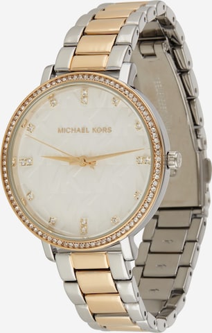 Michael Kors Analógové hodinky 'Pyper' - strieborná: predná strana