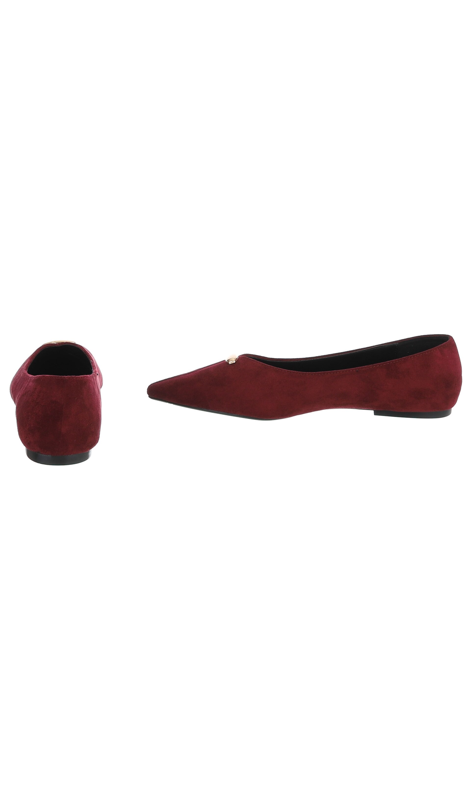 Ital-Design Ballet Flats in Red