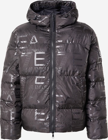 juoda EA7 Emporio Armani Žieminė striukė: priekis