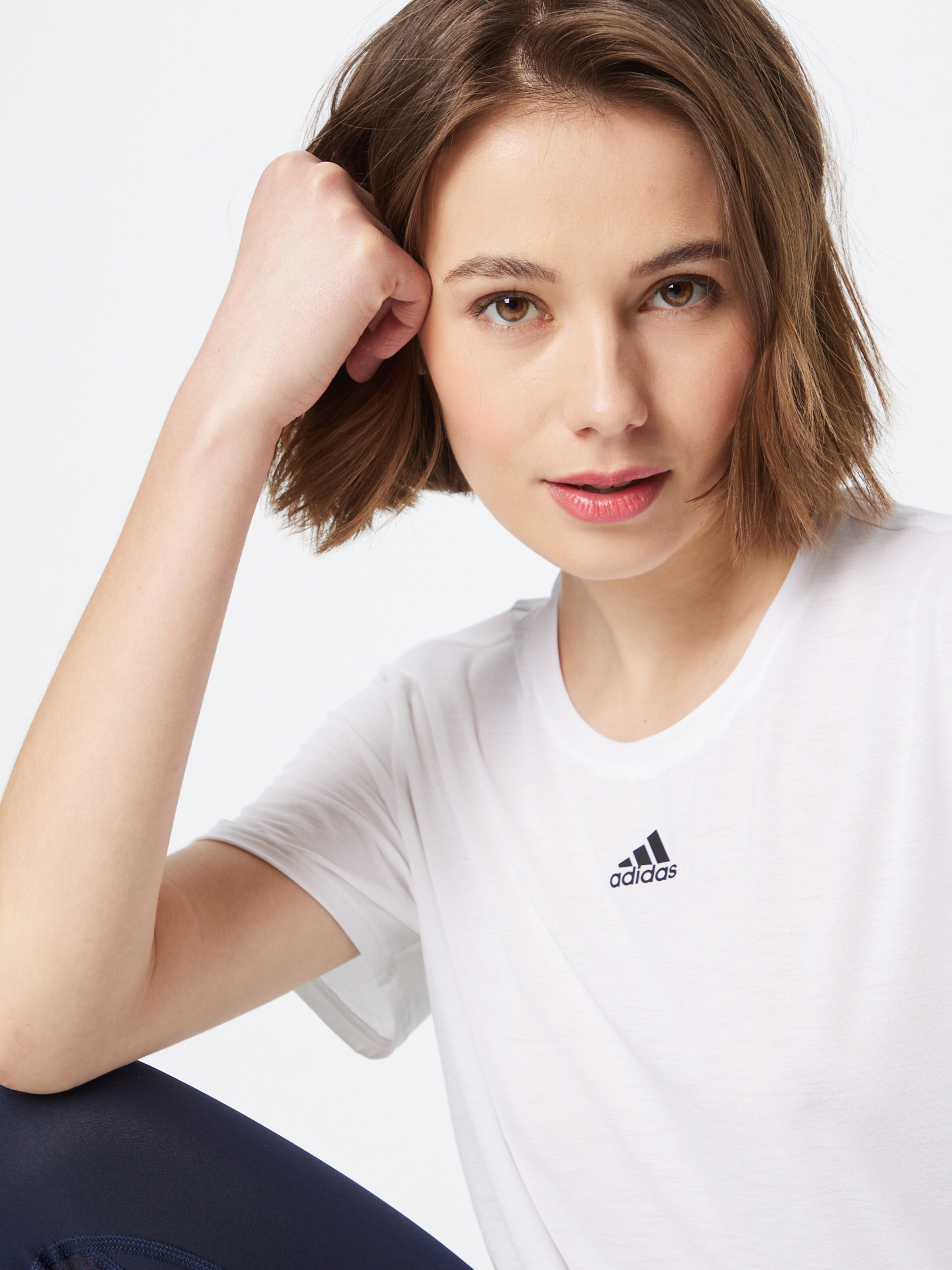 Frauen Sportarten ADIDAS PERFORMANCE Funktionsshirt in Weiß - QG50607 Frauen Sportarten ADIDAS PERFORMANCE Funktionsshirt in Weiß - QG50607