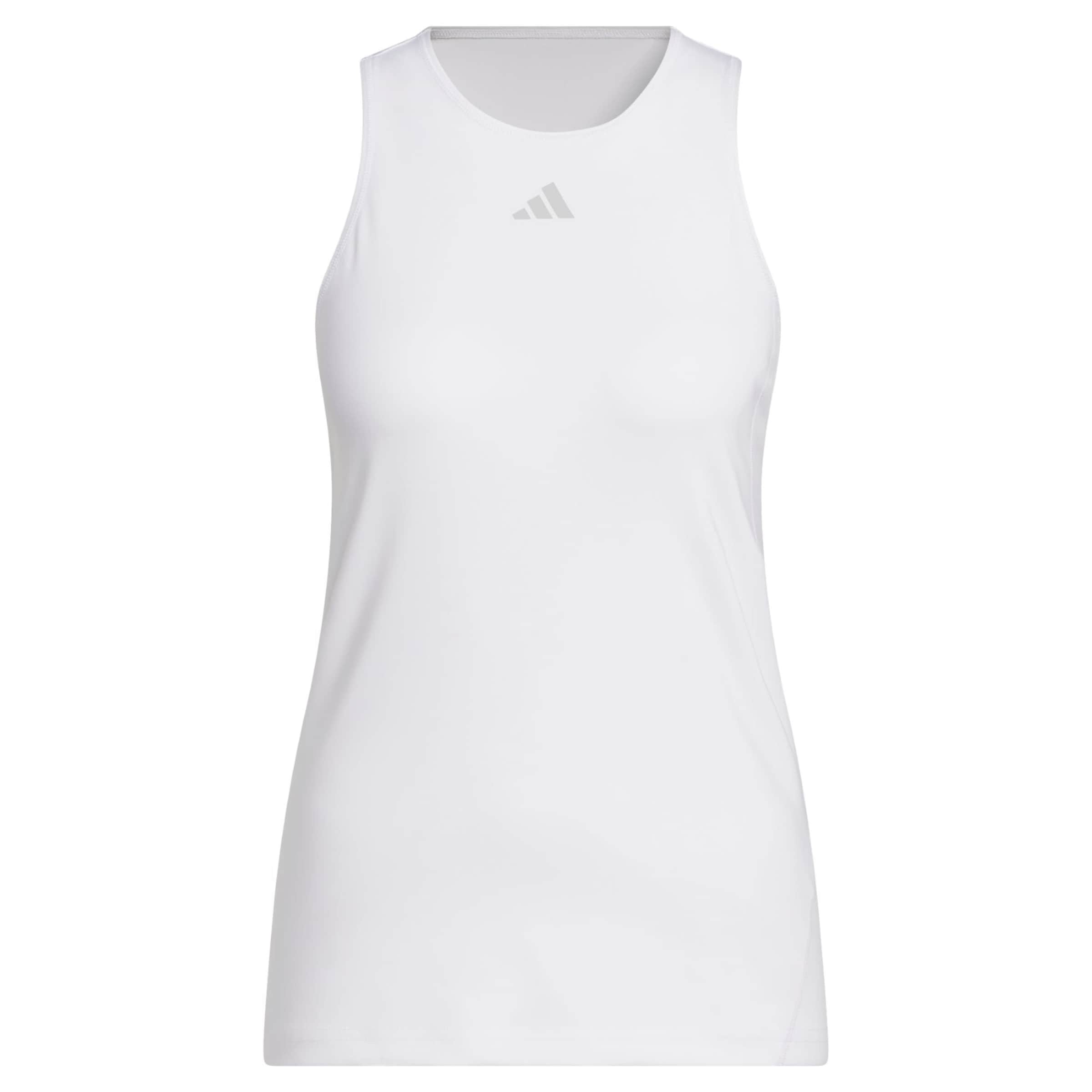ADIDAS PERFORMANCE - Top deportivo 'Club' en blanco: frente