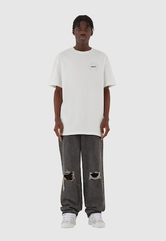 MJ Gonzales T-Shirt 'CROS x' in Weiß