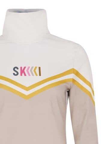 PROTEST Sportsweatshirt 'PRTMERCI' in Braun