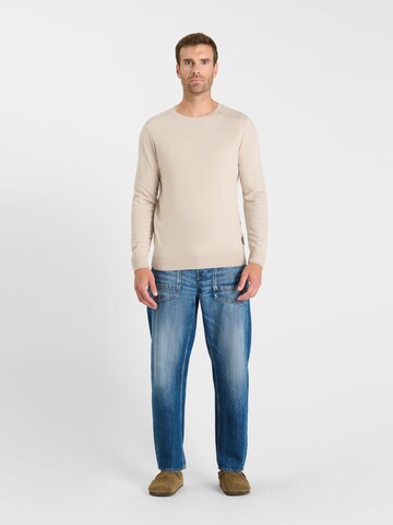 Le Temps Des Cerises Trui 'RAMUX' in Beige