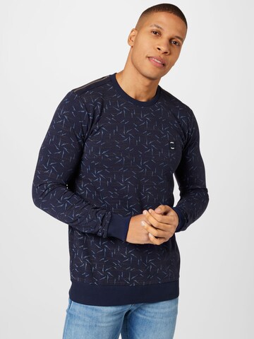 Gabbiano - Sweatshirt em azul: frente