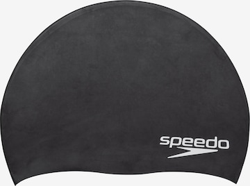 SPEEDO Badekappe in Schwarz: Vorderseite