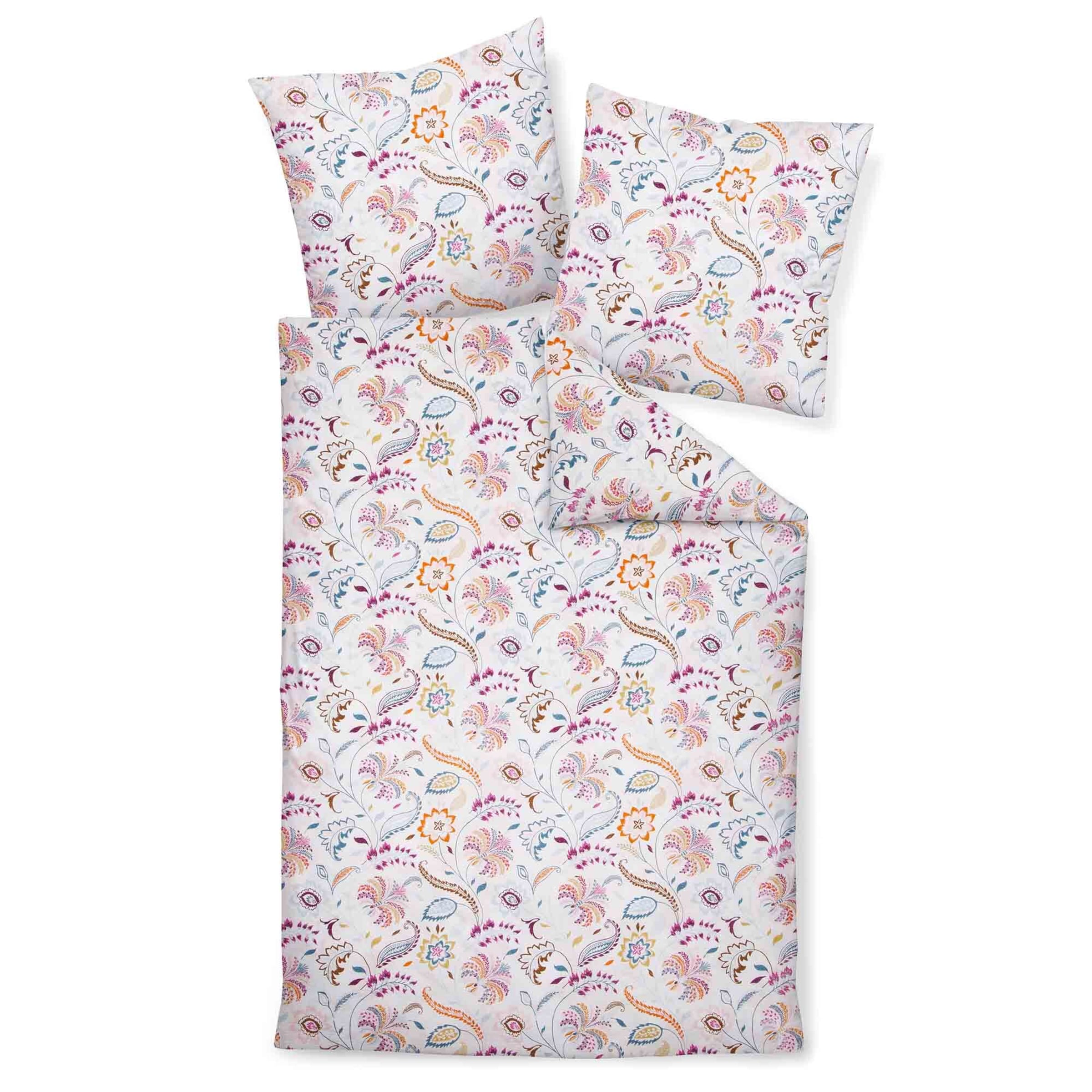 JANINE Dekbedovertrek in Gemengde kleuren: voorkant