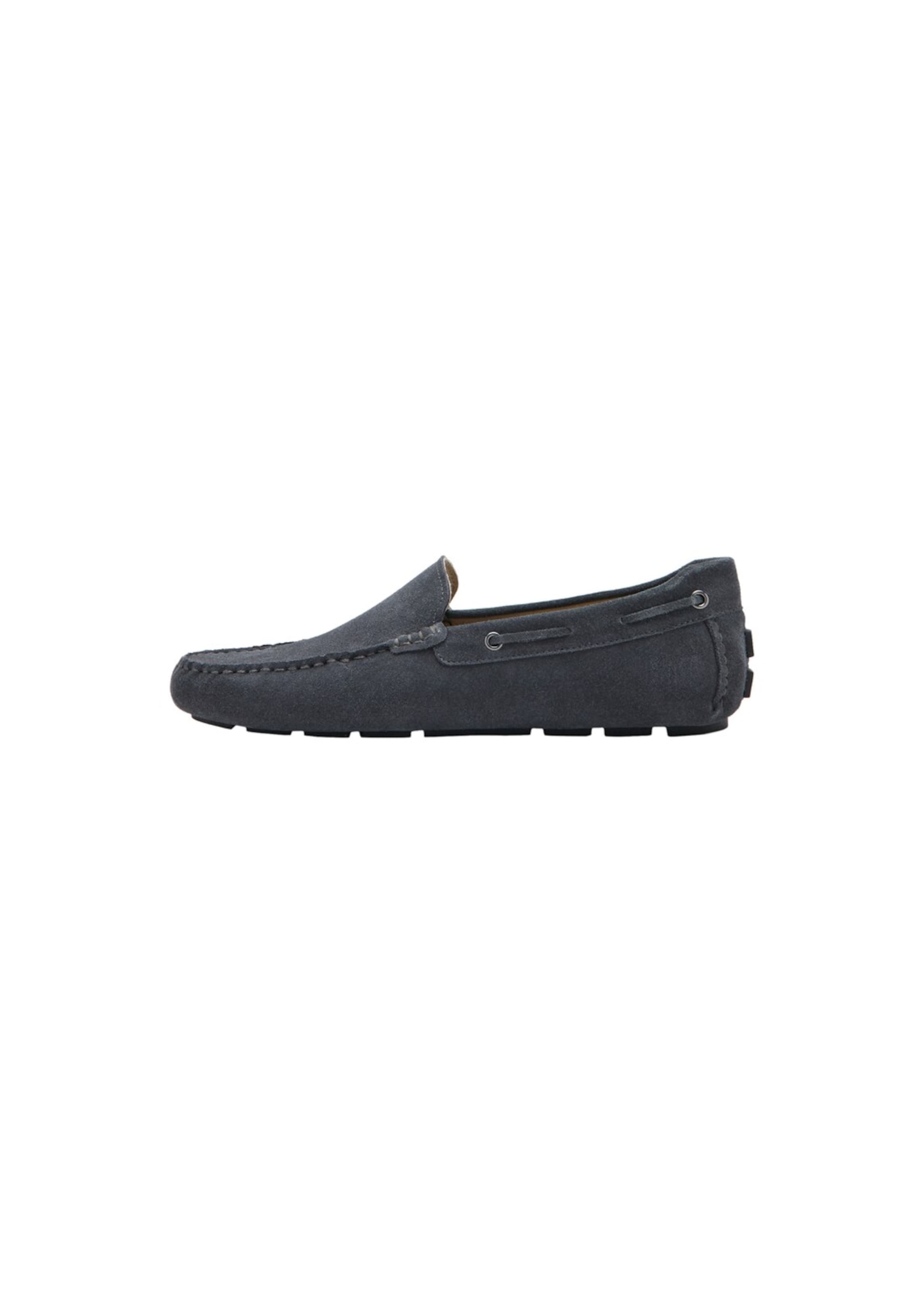 MANGO MAN Moccasins 'Driver' in Graphite, Item view