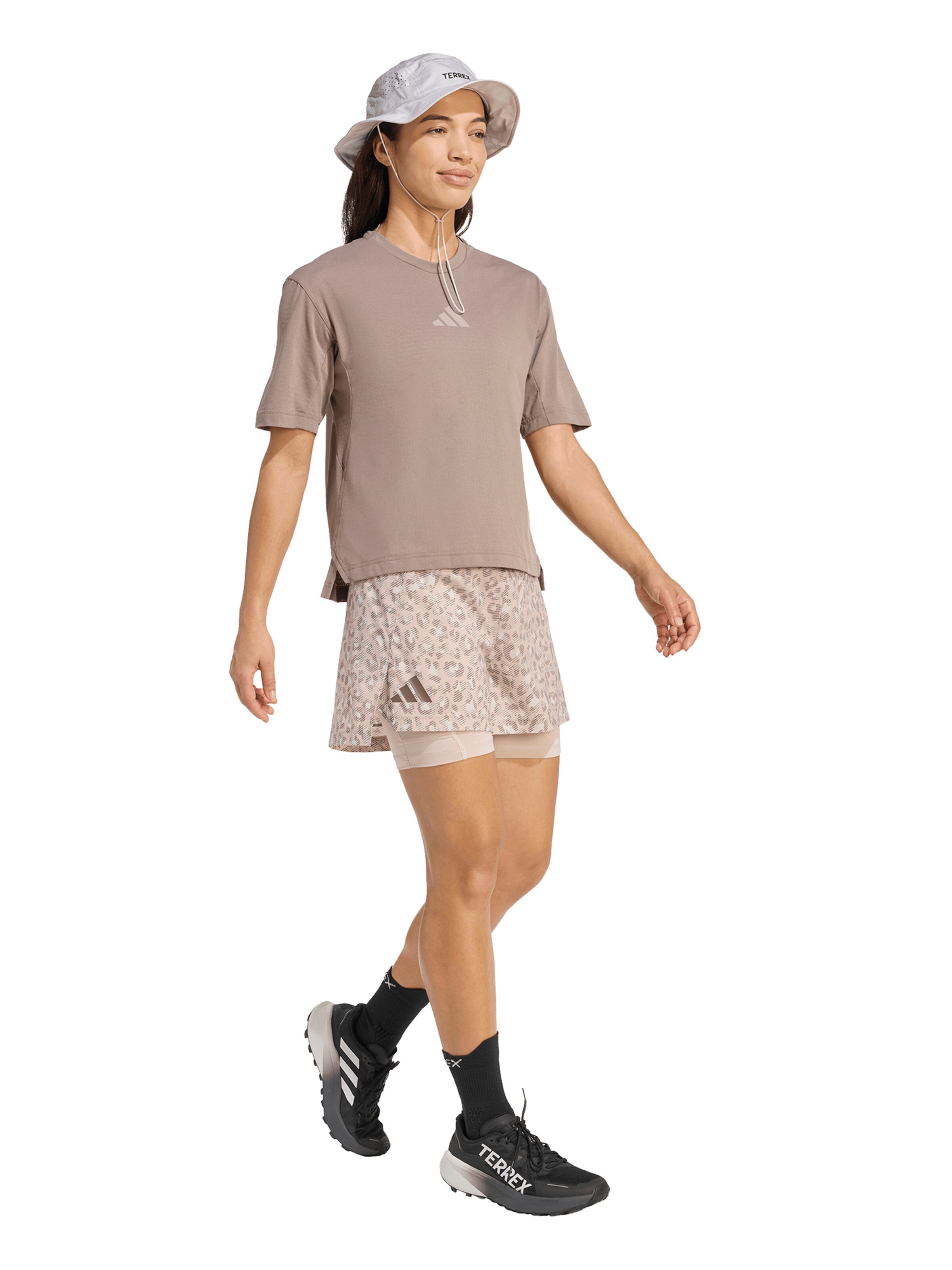 T-shirt fonctionnel 'XPL' ADIDAS TERREX en marron