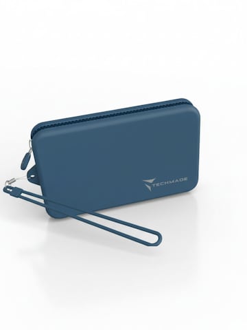 Techmade Digital Watch 'Glow Smartwatch mit passender Pochette' in Blue