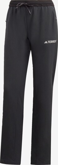 ADIDAS TERREX Sports trousers 'Liteflex' in Black / White, Item view