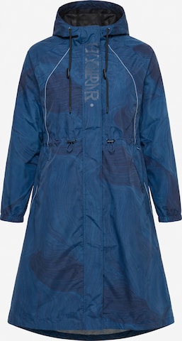 Ulla Popken Mantel in Blau: Vorderseite