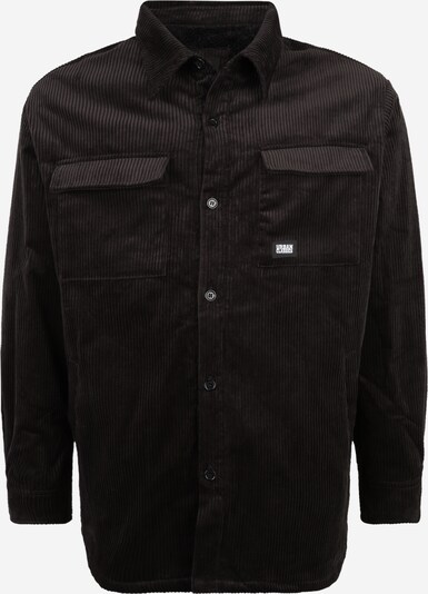 Urban Classics Big & Tall Veste mi-saison en noir, Vue avec produit