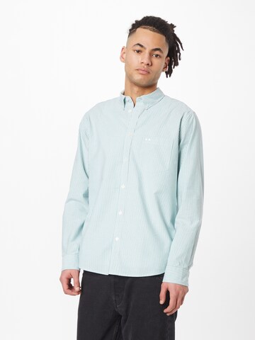 minimum Regular fit Button Up Shirt 'Harvard 2.0' in Green: front