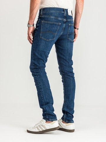 MUSTANG Skinny Farmer 'Mustang Frisco Skinny Denim Blue 1015049 5000 883' - kék