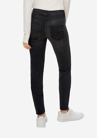 QS Skinny Jeans in Schwarz