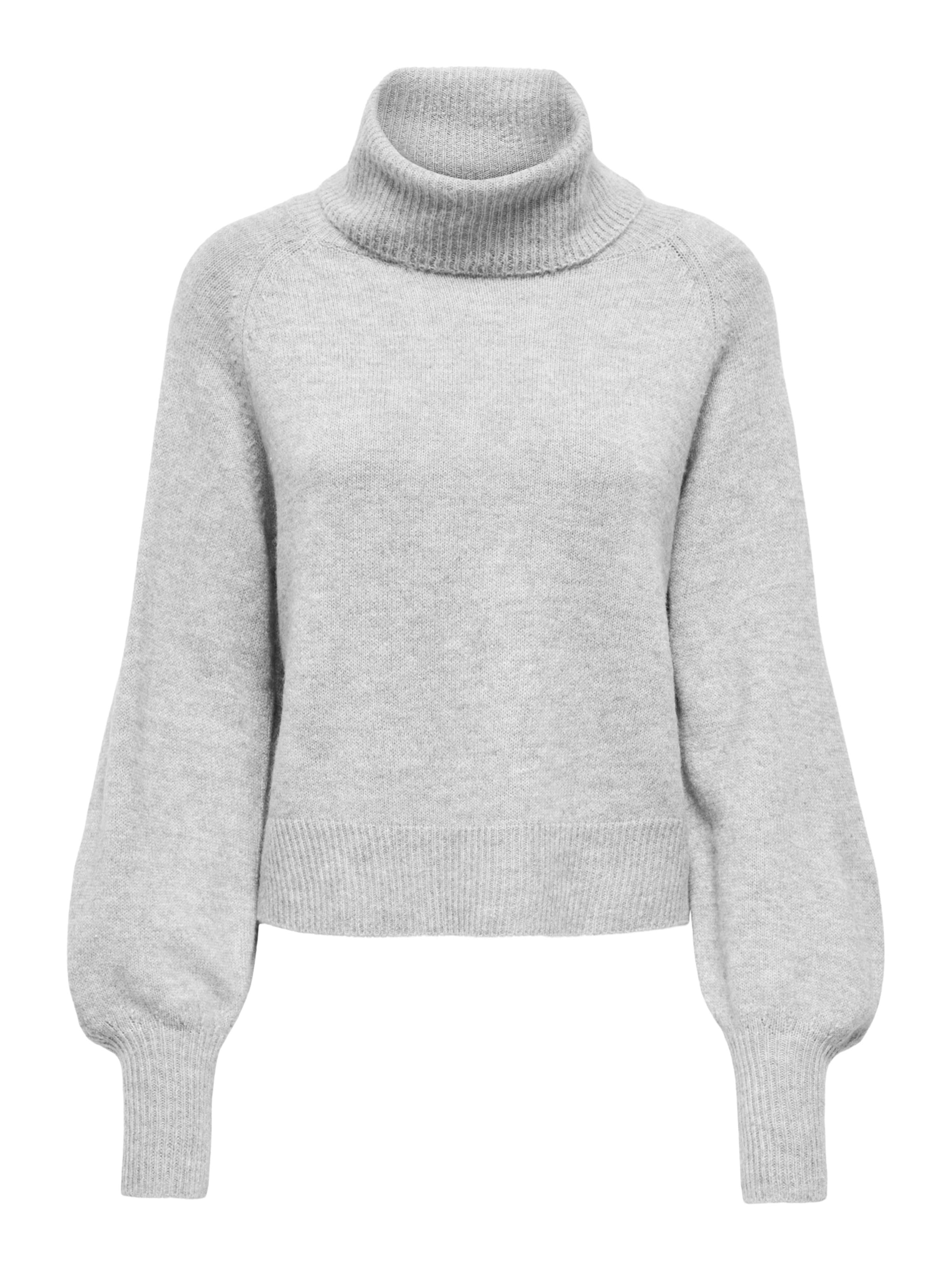 ONLY Pullover 'ONLOLIVIA' in Grau: Vorderseite