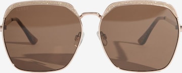 Lunettes de soleil Lipsy en marron : devant