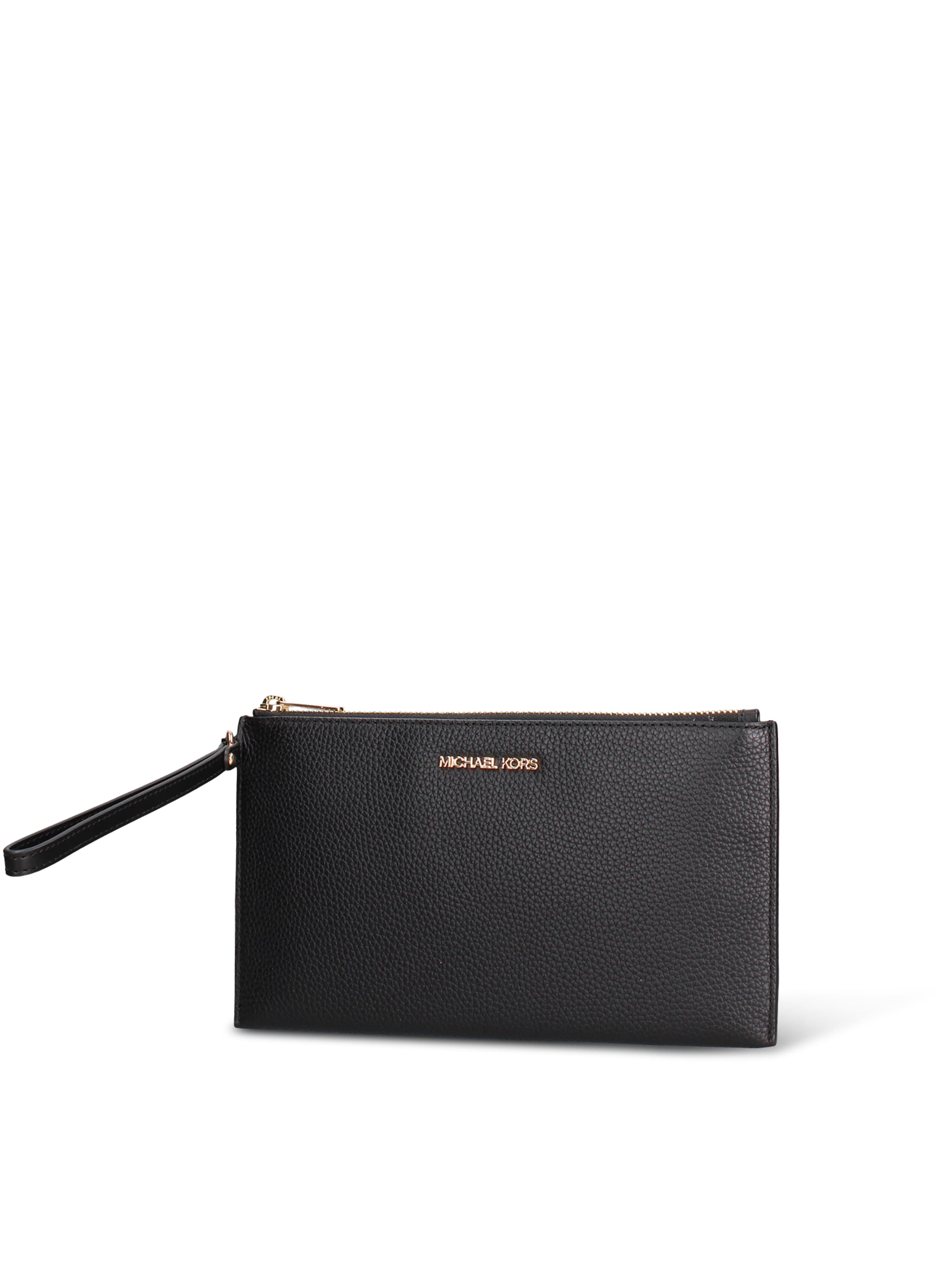 Pochette 'Pochette Michael Kors pelle vera con zip' di Michael Kors in nero