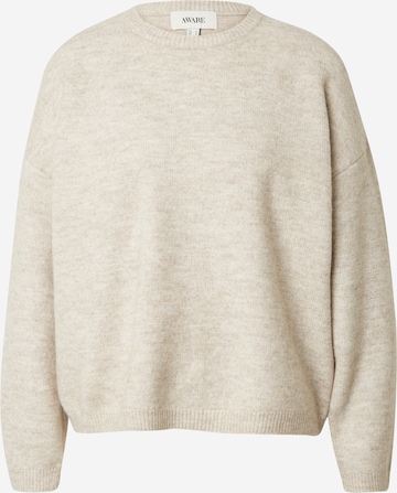 Aware Sweater 'Gemma' in Beige: front