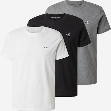 T-Shirt Calvin Klein Jeans en gris : devant