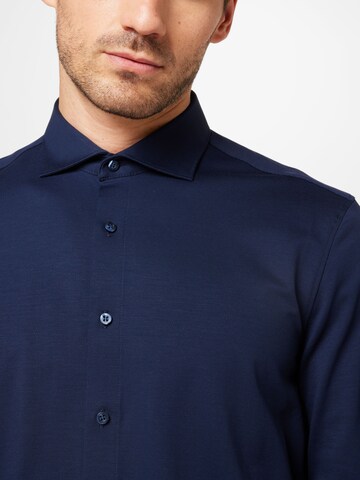 OLYMP - Ajuste regular Camisa en azul