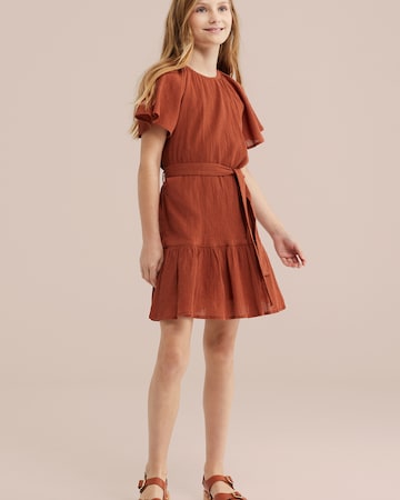 Robe WE Fashion en marron