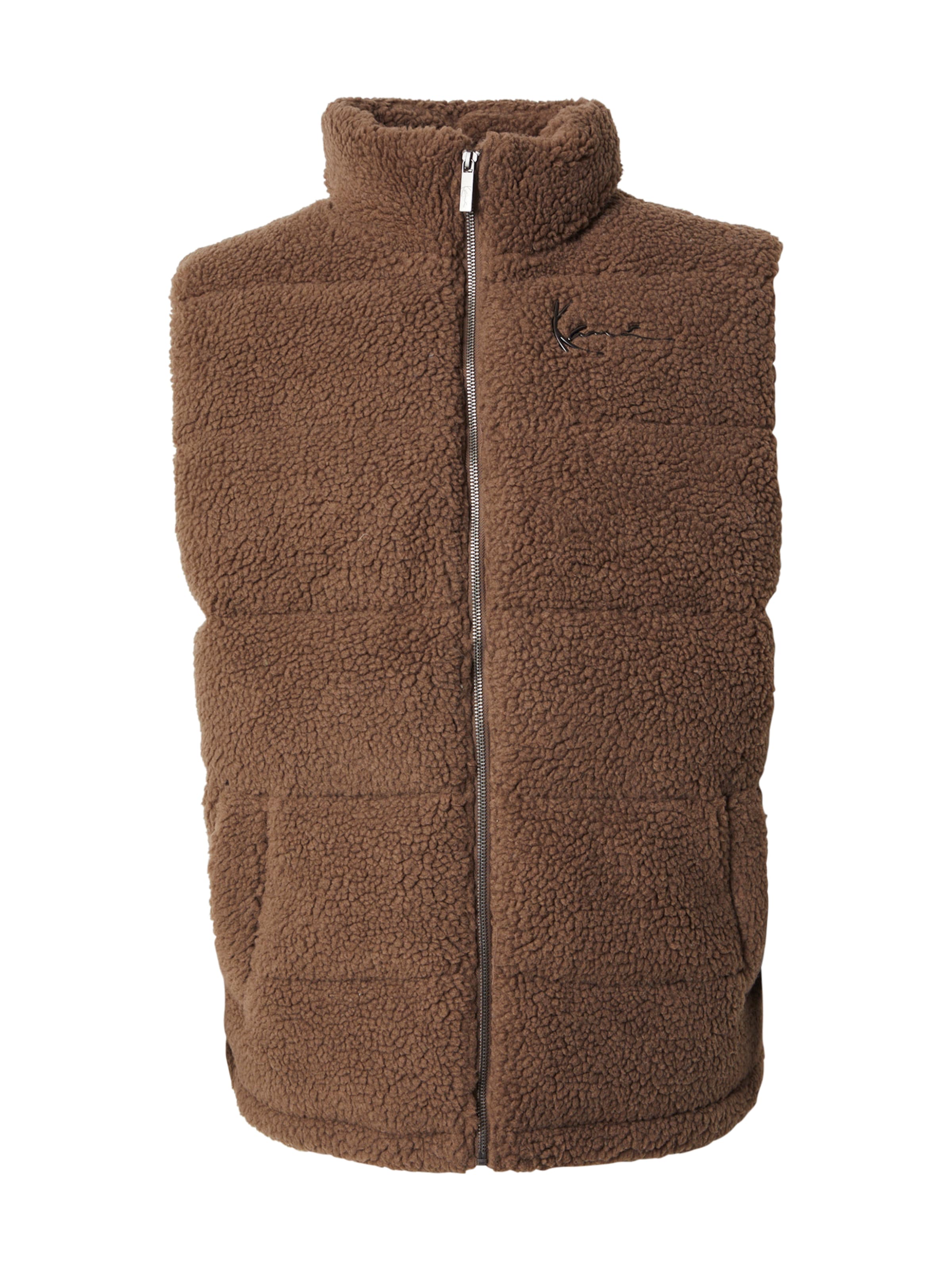 Karl Kani - Chaleco en marrón: frente