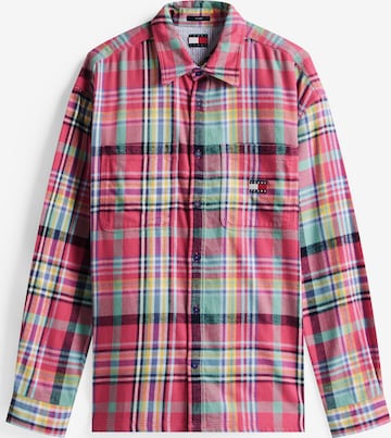 rožinė Tommy Jeans Marškiniai: priekis