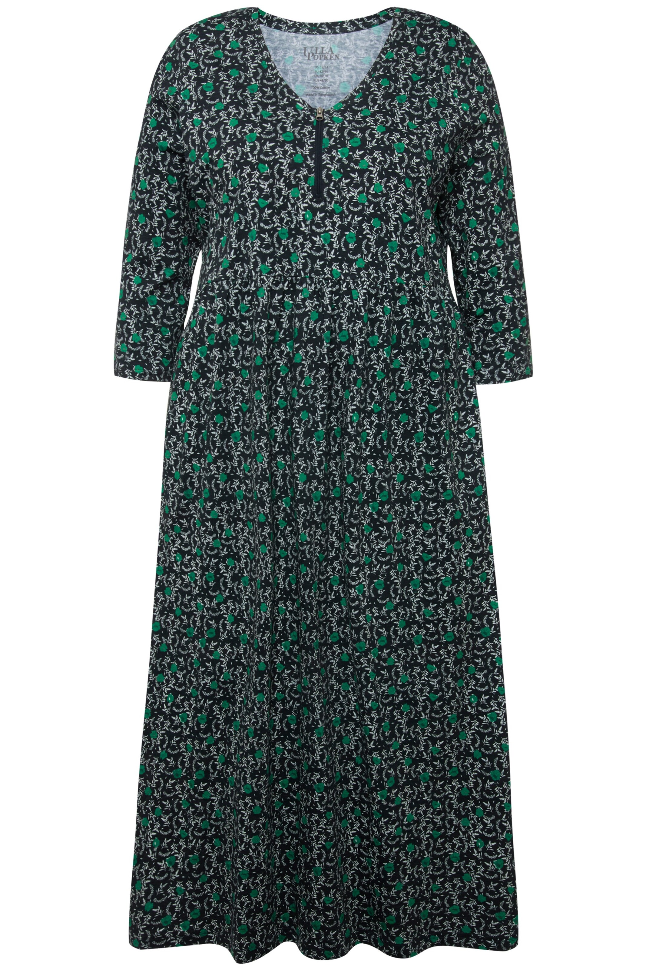 Ulla Popken Dress in Black: front