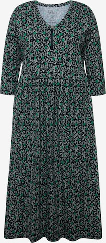 Ulla Popken Jurk in Zwart: voorkant