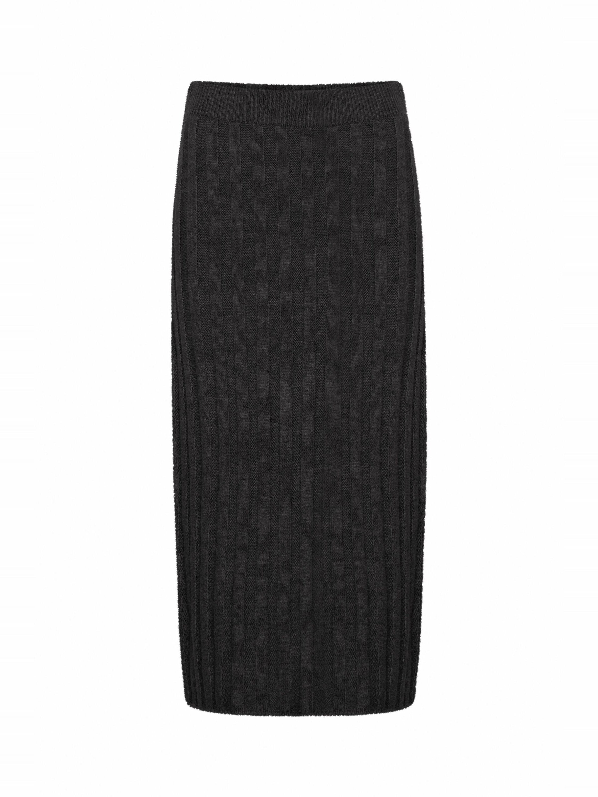 b.young Skirt in Black: front